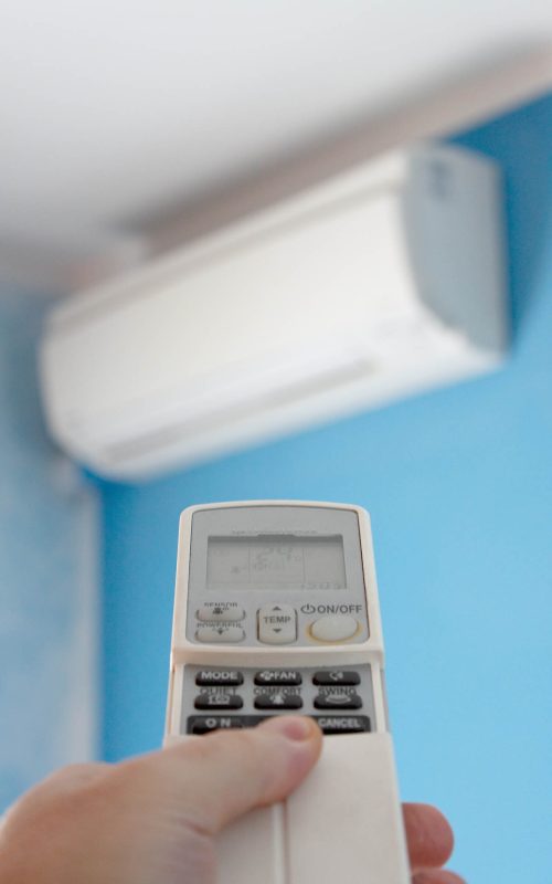 Telecomando e condizionatore